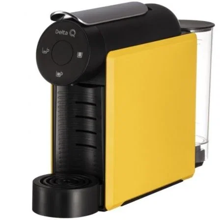 Delta Cafetera de Cápsulas Mini Qool MINI QOOL AMARILLA Automática Multibebidas 19 Bar Amarilla Delta Cafetera de Cápsulas Mini Qool MINI QOOL AMARILLA Automática Multibebidas 19 Bar Amarilla